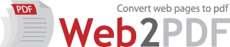 網頁轉pdf檔 Web2PDF