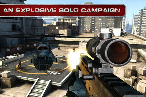 [iPad/iPhone]Modern Combat 3: Fallen Nation 現代戰爭3 - 墮落國度 特價$0.99