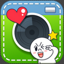 LINE camera 與Line的好友一起分享DIY的可愛照片