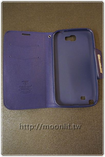 [開箱] Samsung Galaxy Note 2 書頁式皮套