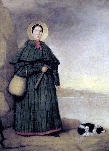 Mary Anning 瑪麗·安寧 英國早期古生物學家215歲誕辰紀念