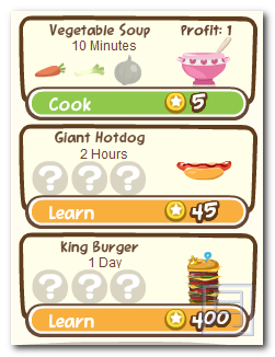 Pet Society Cooking