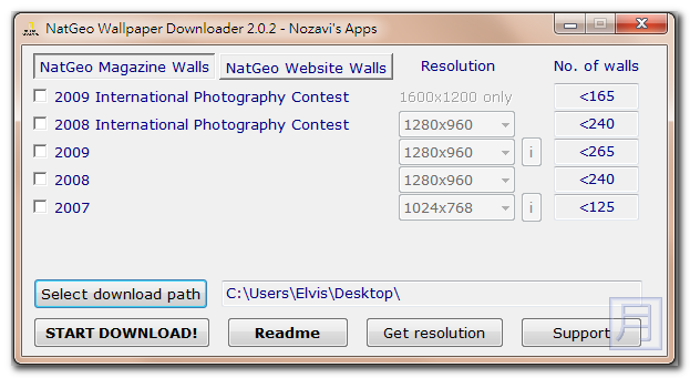 NatGeo Wallpaper Downloader