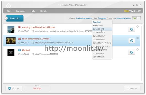 網路影片下載器 Free Video Downloader