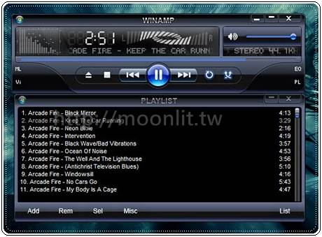 骨灰級mp3音樂播放器 winamp繁體中文版下載