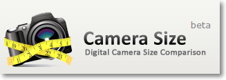 相機比較網站 尺寸一眼可見 Camera Size