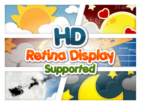 iPad天氣app 超可愛的天氣預報 Better Weather iPad天氣app 超可愛的天氣預報 Better Weather