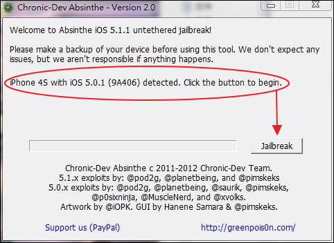 ios 5.1.1jb 完美越獄教學 Absinthe 2.0 Untethered Jailbreak ios 5.1.1jb 完美越獄教學 Absinthe 2.0 Untethered Jailbreak