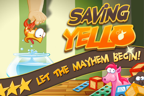 [Android/iOS]Saving Yello 搶救小金魚 超好玩的益智遊戲