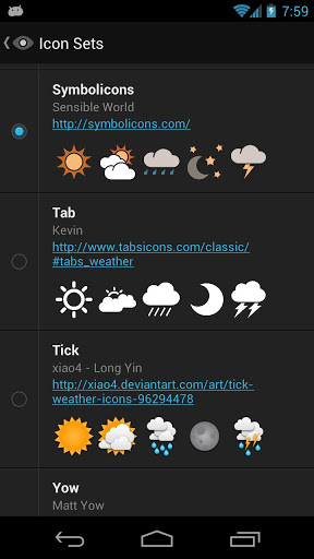 android天氣預報程式 Eye In Sky Weather android天氣預報程式 Eye In Sky Weather