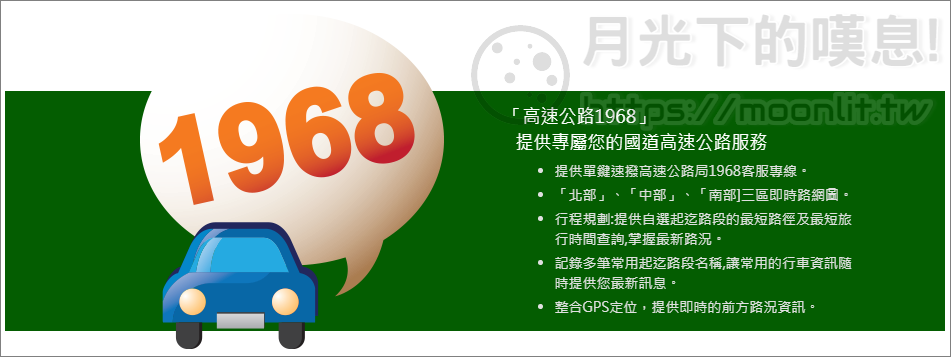 1968路況報導 高速公路即時路況影像直播APP